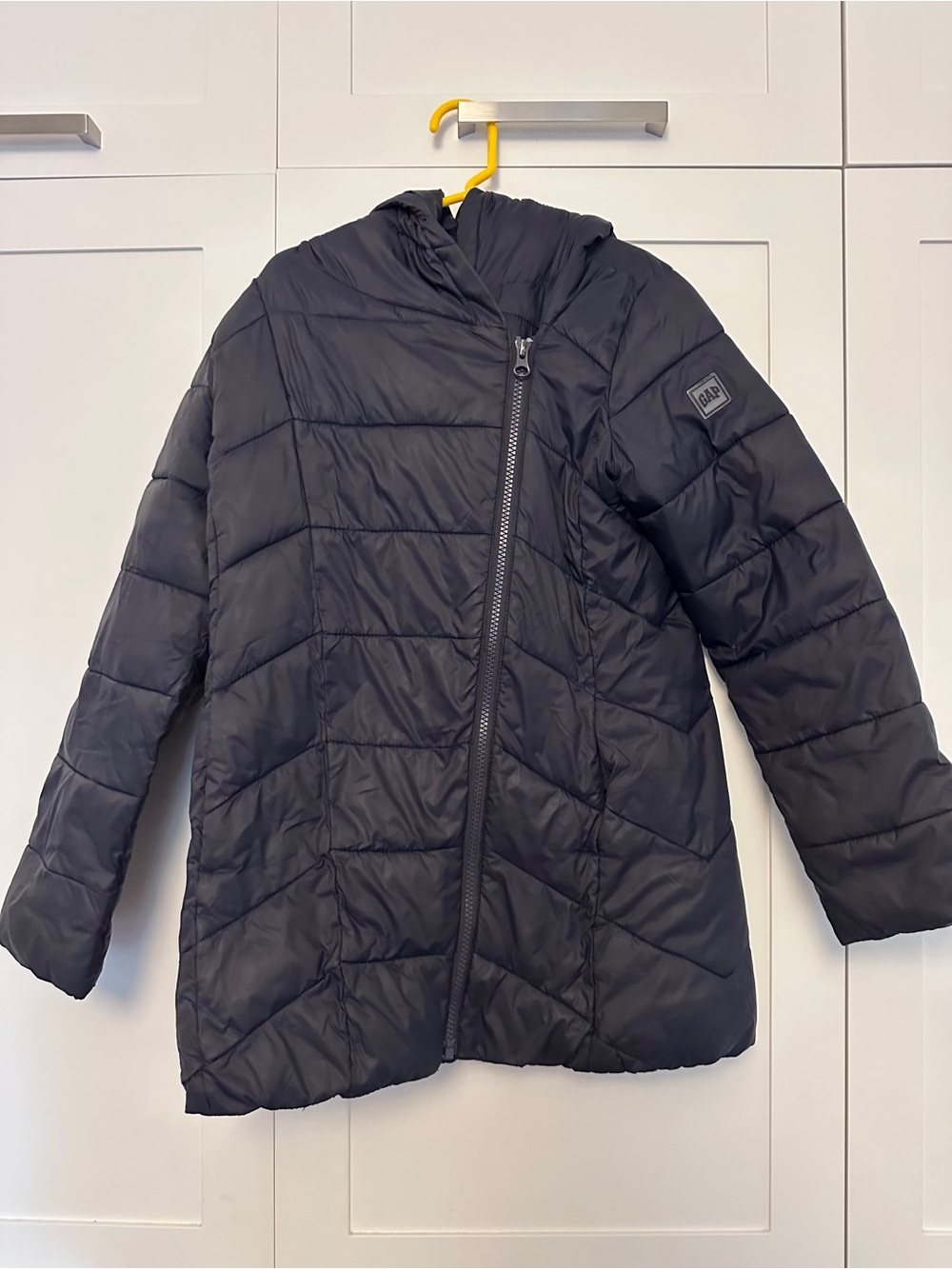 GAP Girls  Navy Blue Puffer Jacket with Hood